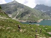 Dalle Baite di Mezzeno giro ad anello a Cima Giovanni Paolo II, ai Laghi Gemelli e ai Laghetti della Paura e di Val Vegia - 11 luglio 2010 - FOTOGALLERY